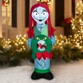 thumbnail image 2 of Airblown Inflatables 5 Foot Christmas Sally Holding Wreath Disney, 2 of 6