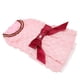 thumbnail image 3 of Vestido de perro suave y lindo con cierre de gancho y bucle, vestido de princesa para cachorro con lazo para fotografía de playa de verano, rosa S, 3 of 5