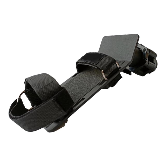 Quzzie Tibialis Train Calf Raise Machine Equipment Tibia Dorsi Exercise Knees Over Toes Attachment Iron Nylon Construction Adjustable Strap Suitable for Strength Training Sports Single Feet