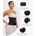 thumbnail image 2 of Corsé Waist Trainer FeelinGirl Workout Underbust negro L, 2 of 6