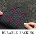 thumbnail image 6 of Green and Pink Checkered Pattern Washable Non Slip Indoor Door Mat, Decorative Entry Rug for Entrance, Bedroom, Kitchen, Bathroom, 20"x32", 6 of 6