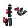 thumbnail image 2 of Mistaha Multi-function Ball Head Clamp Ball Mount Clamp Arm Super Clamp with 1/4-20 Thread, 2 of 8