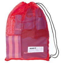 Sporti Youth Mesh Bag, Corded One-Shoulder Strap, Breathable, Toggle Closure
