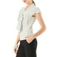 thumbnail image 4 of BLUSA DE MUJER INSPIRE CHIC Lunares con Lazo Cuello Volantes Talla 3XL Blanca, 4 of 7