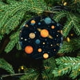thumbnail image 5 of Christmas Ornament Space Planet Solar System Universe Planet Outer Galaxy Christmas Tree Ornaments Solar System Pattern Ornament for Christmas Tree Gifts Keepsake for Family, 5 of 8