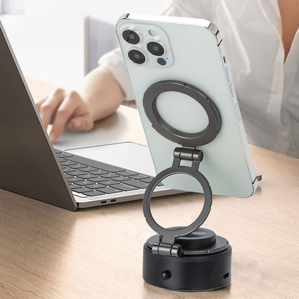 Multiple Use Phone Mount Stand Rack for Automobile Dashboard, Desk 360 Adjustable Angles Holder Bracket