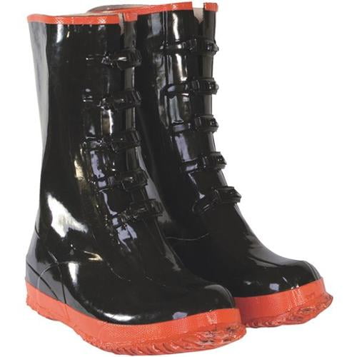Custom Leather Craft Custom Leathercraft R22013 5Buckle Rubber Overshoe Boot
