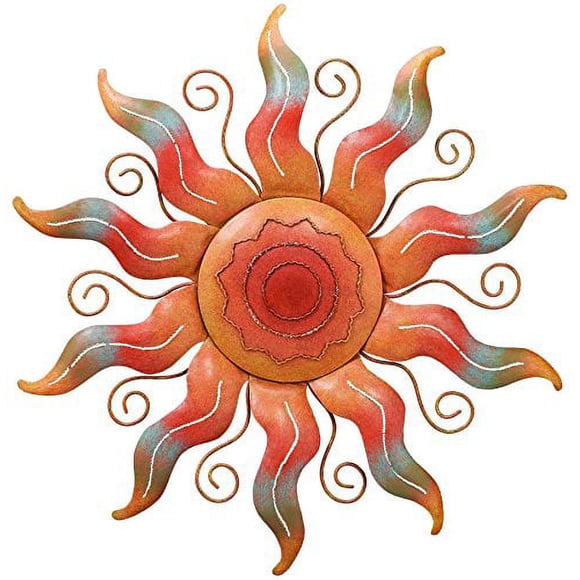 Regal Art & Gift Sun Wall Decor, Orange (5074)