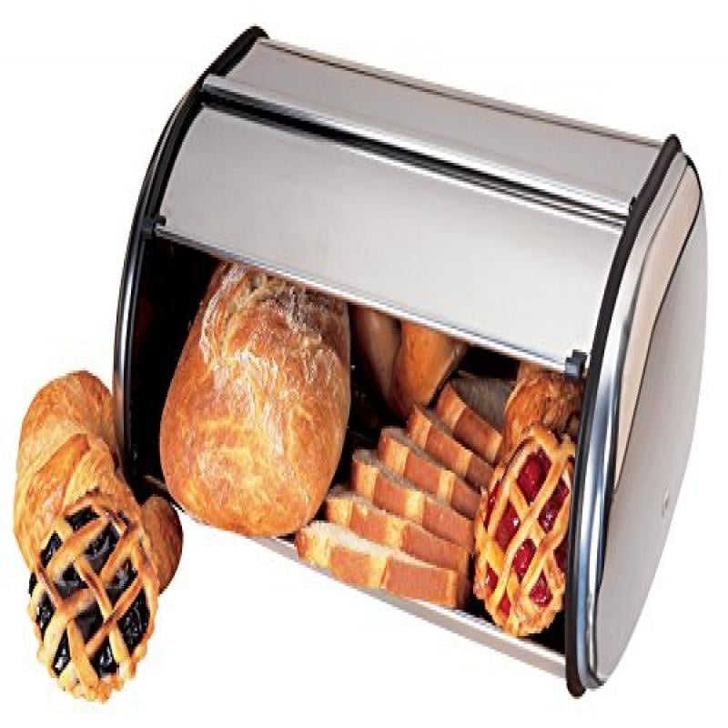 EuroHome Stainless Steel Bread Box