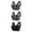 Gray,Black,Black, variant on Women's Bras With Underwire Bras for Women No Underwire Breast Feeding Bras for Women Front Close Bras for Women New Trending