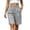 Gray, variant on Women's High Waist Pleated Bermuda Shorts Loose Wide Leg Dressy Knee Length Suit Shorts with Pockets for office Casual Daily Wear White