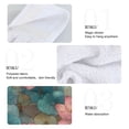 thumbnail image 2 of Yayeee Kitchen Hanging Hand Towels Set of 2 with Loop Bathroom Absorbent Tie Towel, Pink Water Lilies Pattern, 2 of 7