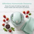 thumbnail image 4 of Small Home Mini Ice Cream Maker, Just 15 Minutes, DIY Mini Ice Cream Maker, One-Touch Dessert Maker, Single Serving of Gelato, Frozen Yogurt, Compact Electric Makers for Kitchen, Family Treats, 4 of 9