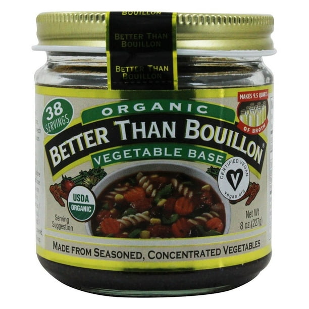 Better Than Bouillon Organic Vegetable Base, 8 oz(pack of 1)