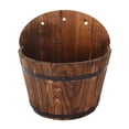 thumbnail image 2 of DOLITY Barrel Planter Garden Flower Pot Container Outdoor Indoor Flower Pot L L, 2 of 9