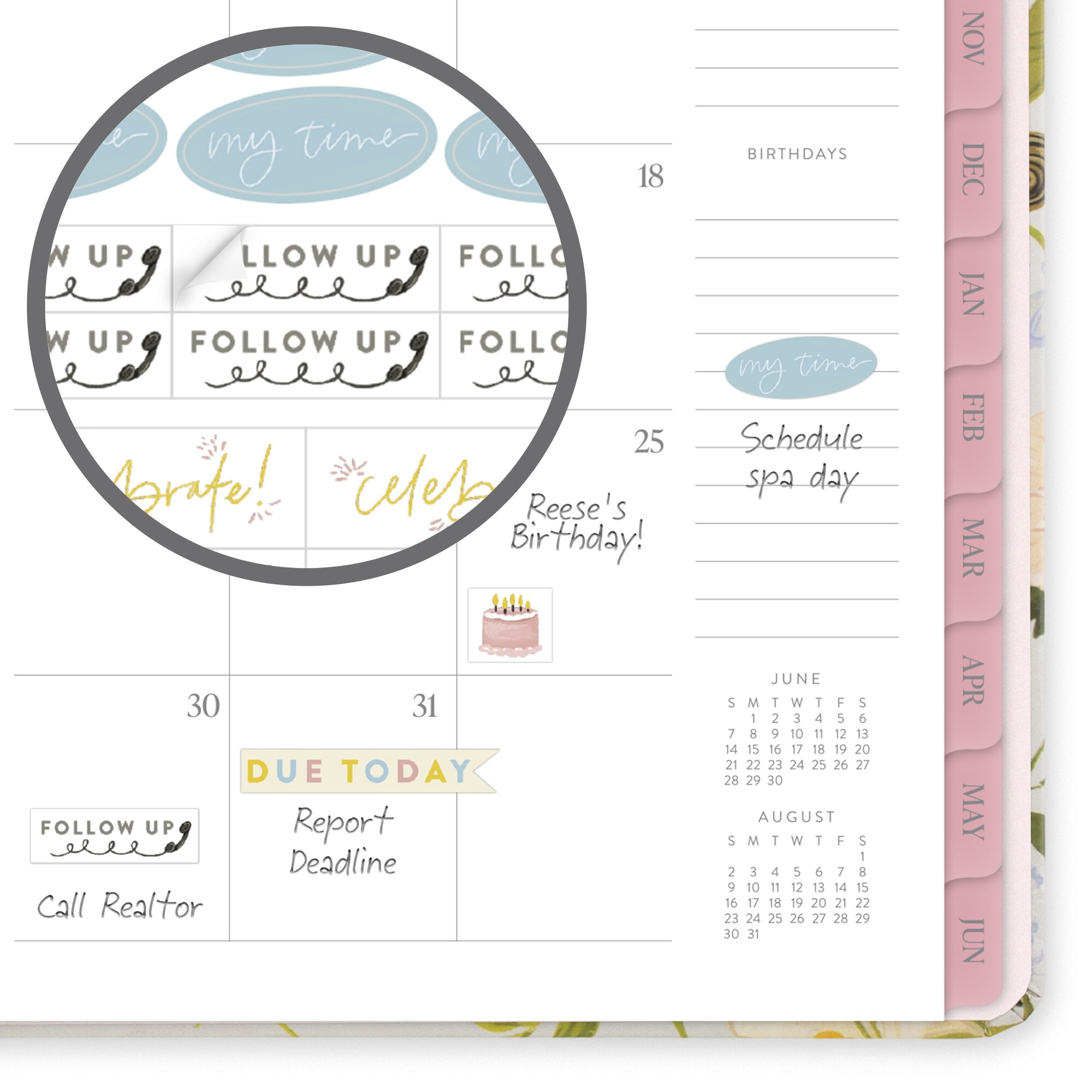 PenPillar for Mead Cambridge Academic 2026-2027 Weekly Monthly Planner