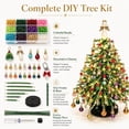 thumbnail image 2 of 2026 DIY Beaded Christmas Tree Kit – Create Your Own Sparkling Holiday Decoration, Crystal Holiday Craft Set, Desktop Decor, Leisure Craft, Holiday Gift, 2 of 9