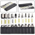 thumbnail image 1 of 1/4 Screwdriver Bit Set Magnetic Impact Cross Hexagonal Torx With Bit Holder For Socket Switch Power Universal Screwdriver Tool, 1 of 5