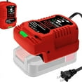thumbnail image 1 of Mini Charger Compatible for Bauer 20V Lithium-Ion Battery Replacement for Lithium-Ion Charger Station, 1 of 7