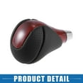 thumbnail image 7 of Unique Bargains Gear Shift Knob Stick Shifter for Lexus ES300h ES350 GS300 GS350 GS430 GS450h GS460 IS250 Black Red, 7 of 7