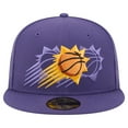 thumbnail image 2 of Men's New Era  Purple Phoenix Suns Tri-Hit 59Fifty Fitted Hat, 2 of 5
