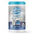 thumbnail image 1 of Toallitas limpiadoras MiracleWipes para acero inoxidable, 60 unidades, 1 of 8