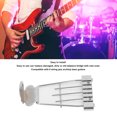 thumbnail image 3 of Guitar Tailpiece Bridge, Guitar Trapeze Tailpiece Bridge Sturdy 6 String  For Archtop, 3 of 8