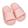 thumbnail image 2 of Bixock Toddler Girls Sandals Summer Solid Color Slide Style Soft Sole Non Open Toe Breathable Toddler Sandals Casual Shoes, 2 of 3