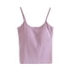thumbnail image 1 of Tops de Manga Corta Sexy para Mujeres de Color Sólido con Almohadilla de Pecho sin Anillos de Acero, Top de Pijama Y Ropa Interior, 1 of 6