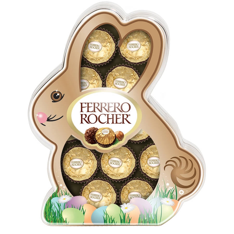 Ferrero Rocher Easter Fine Hazelnut Chocolates, 0.43 Oz., 13 count