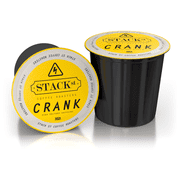 STACK STREET 80 Count Crank High Voltage Single-Serve Coffee Pods, Compatible With Keurig 2.0 K-Cup Brewers