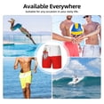 thumbnail image 6 of Men's 2 in 1 Swim Trunks with Compression Liner Poland Quick Dry Beach Shorts, 6 of 6