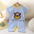 thumbnail image 2 of Baby Onesies Boy Baby Boy Rompers Short Sleeve Cotton Toddler Rompers Graphic Print Baby Clothes One-Piece Outfit, 2 of 7