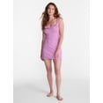 thumbnail image 2 of No Boundaries Ruffle Slip Dress, Women's XS-XXL, 2 of 3