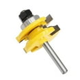 thumbnail image 1 of 3 PCS Router Bit Set 1/4 Inch Shank Roman Ogee, 1 of 8
