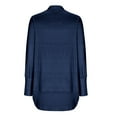 thumbnail image 4 of QUYUON Casual Cardigans for Women Sale Long Sleeve Trendy Cardigans Polyester Dressy Cardigans Dresses Pockets Cardigan Jacket Style Q-11614 Winter Knit Sweater Outerwear Coat Navy XL, 4 of 5