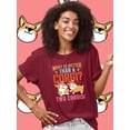 thumbnail image 2 of What Is Better Than A Corgi? T-Shirt Women -Image by Shutterstock, Female x-Large, 2 of 4