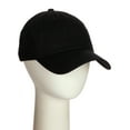thumbnail image 5 of D&I Plain Dad Hat 100% Cotton Unstructured Hat Unisex Strap Cap - 2Pk - Black Charcoal, 5 of 9