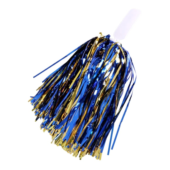 2 Pcs Cheerleading Fournitures de Sport à Fleurs Colorées Performance Fournitures de Cheering en Forme d'Éventail Bandes de Couleur Haute Densité Poignée Antidérapante Matériau PE Léger