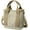 Khaki, variant on CoCopeaunts Canvas Tote Bags for Women Large Capacity Japanese Handbag with Multi-Pocket Mini Satchel Handbags Tote Purse with Zipper