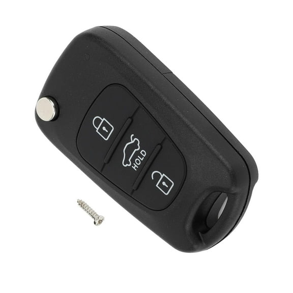 Unique Bargains 3 Buttons Keyless Entry Remote Key Fob Key Shell Case for Hyundai I20 I30 I35