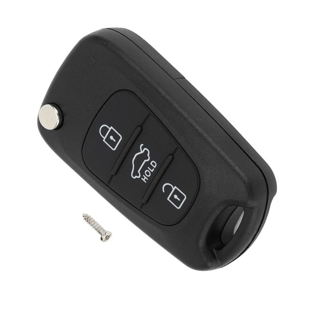 Carcasa de llave remota de entrada sin llave de 3 botones Unique Bargains para Hyundai I20 I30 I35