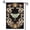 C, variant on XaaKee Garden Flags Gothic Serpent Wing Atlas Moth and Copperheads Print, Double-sided High-Quality White Linen Summer Garden Flag for Outside Backyard Display, 12x18Inch