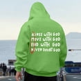 thumbnail image 4 of MHFRRA Sudadera Informal con Capucha para Hombre, de Manga Larga, con Diseño Estampado para Uso Diario, Cómoda Sudadera con Capucha para Otoño E Invierno Verde, 4 of 6