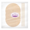 thumbnail image 3 of Présentoir à Bagel Rond en Bois Beige 3 Pcs, 3 of 7