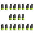 thumbnail image 2 of Juego móvil Mangas para los dedos Transpirable A prueba de sudor Cubiertas elásticas para juegos 24Pin Knitting Portable Gamer Guantes Negro Verde 10 pares Yuarrent EL015119-03, 2 of 6