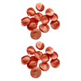 thumbnail image 3 of Bewildely 200 unids/set precio asequible para flores de boda artificiales-aspecto realista y fácil de limpiar B11 naranja rojo B11 rojo anaranjado 2Conjunto, 3 of 6
