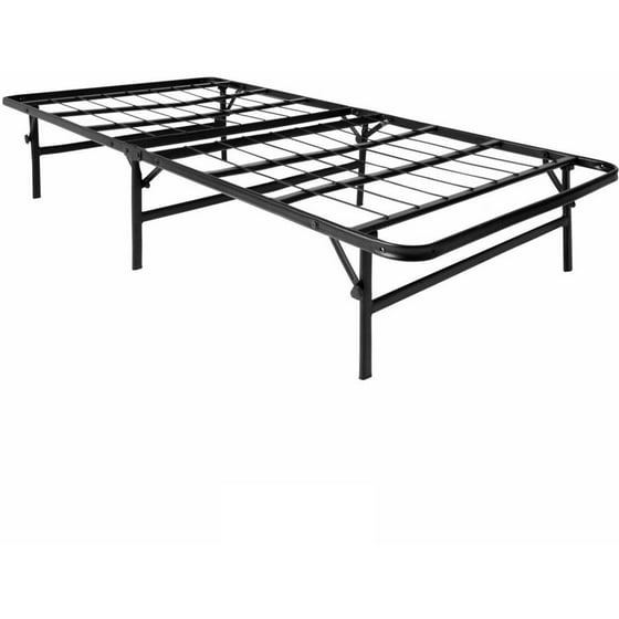 Lucid Foldable Metal Platform Bed Frame And Mattress Foundation