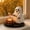 A#149, variant on Glow-in-The-Dark Ghost Campfire Gathering, Halloween Campfire Tealight Holder Resin Statue, Adorable Ghost Cat Halloween Ghost Figurine Desk Home Decor D