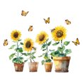 thumbnail image 2 of Pegatinas para Ventana Xihbxyly En Girasol En maceta Decoración Del Hogar para Habitación de niños, 2 of 7